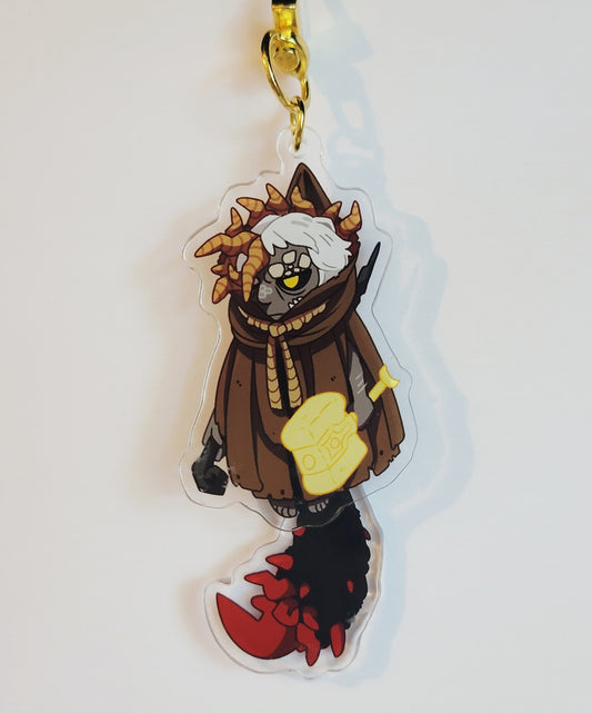 Swinging Tail Keychain