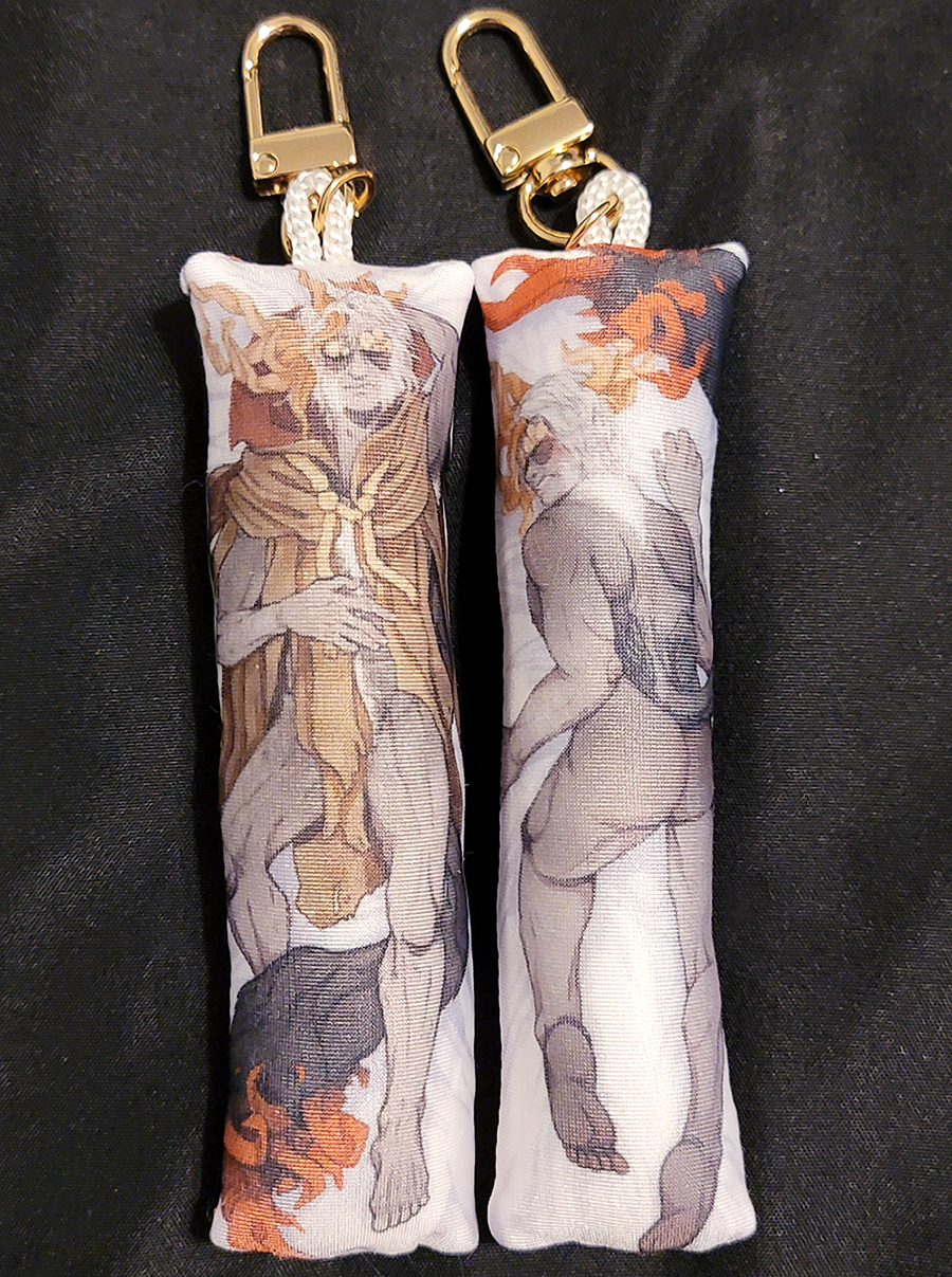 Dakimakura Keychain