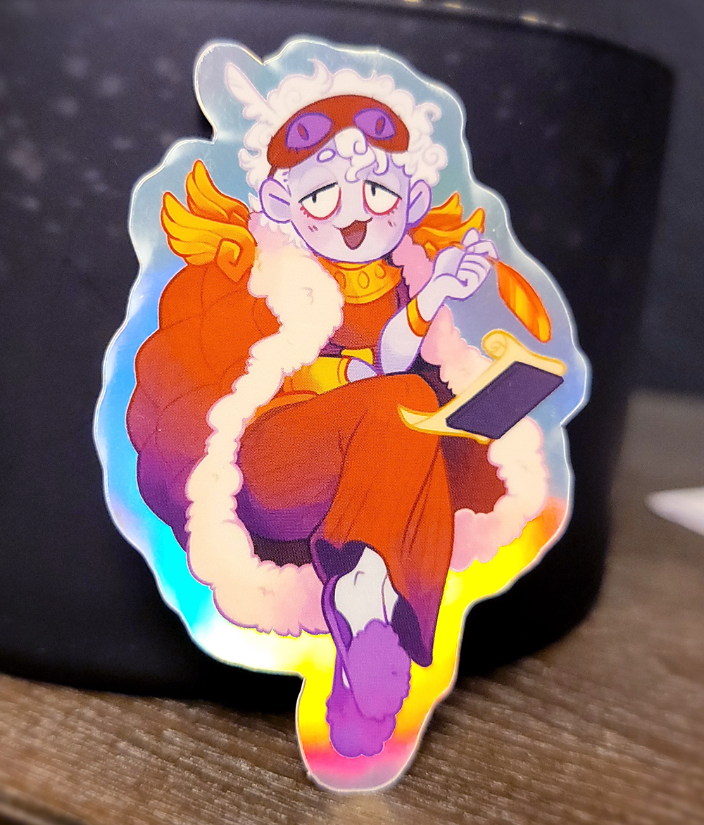Holographic Hypnos Sticker