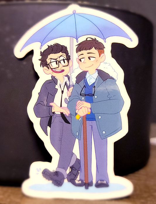 Newt & Hermann Sticker