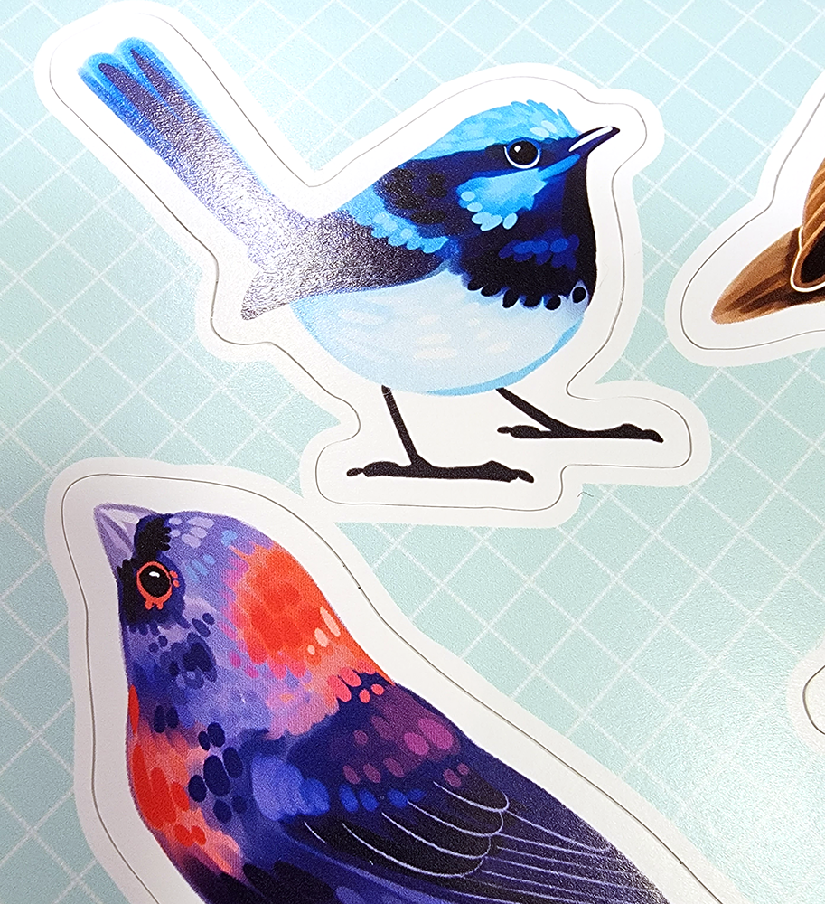 Songbirds Sticker Sheet