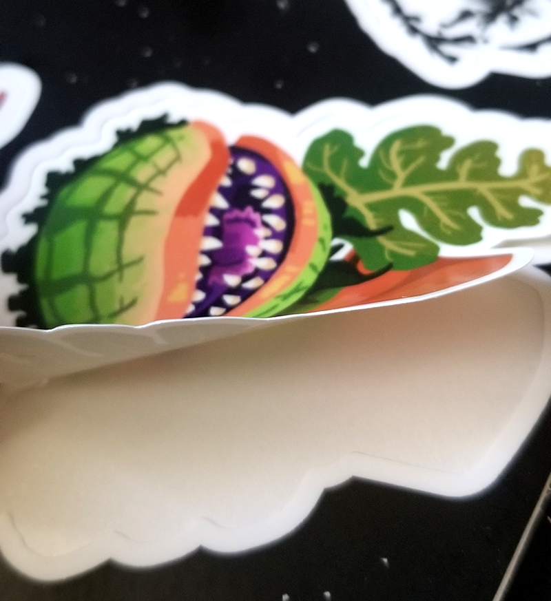 Extraterrestrial Horrors Sticker Sheet