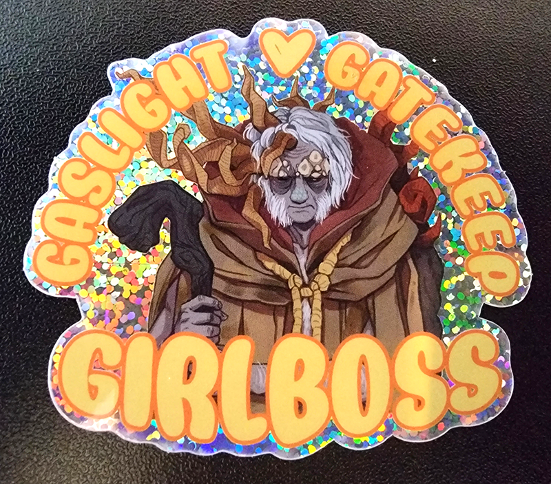 Girlboss & Malewife Stickers