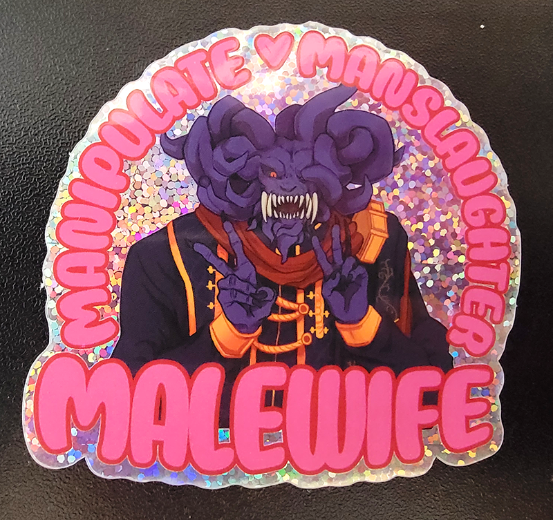Girlboss & Malewife Stickers