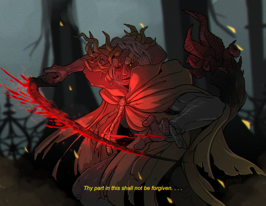 Blood & Flame Print