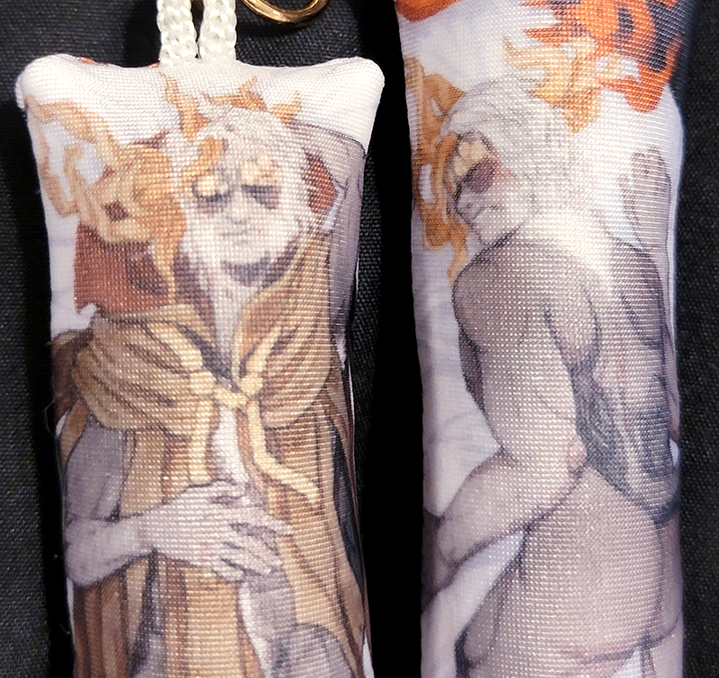 Omen King Dakimakura Keychain