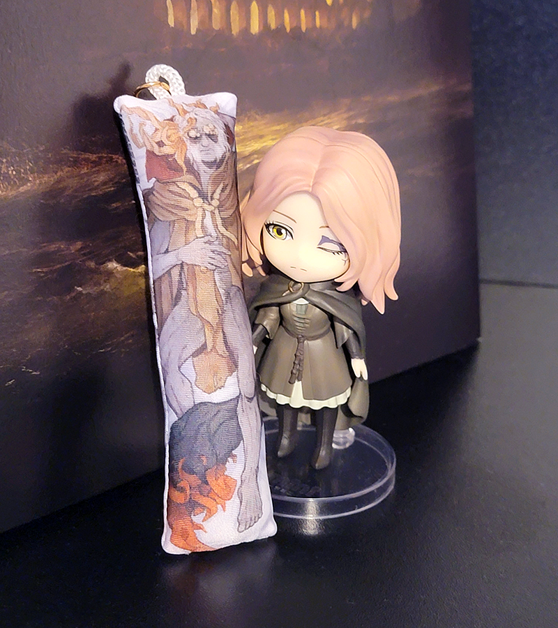 Omen King Dakimakura Keychain