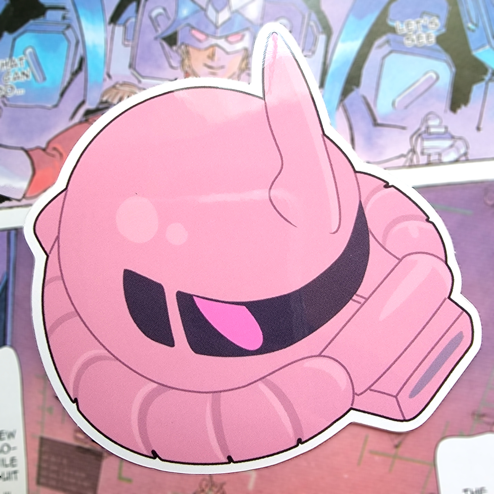 Gundam & Zaku Stickers