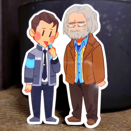 DBH Hank & Connor Sticker
