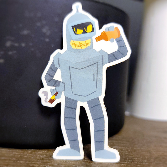 Futurama Bender Sticker