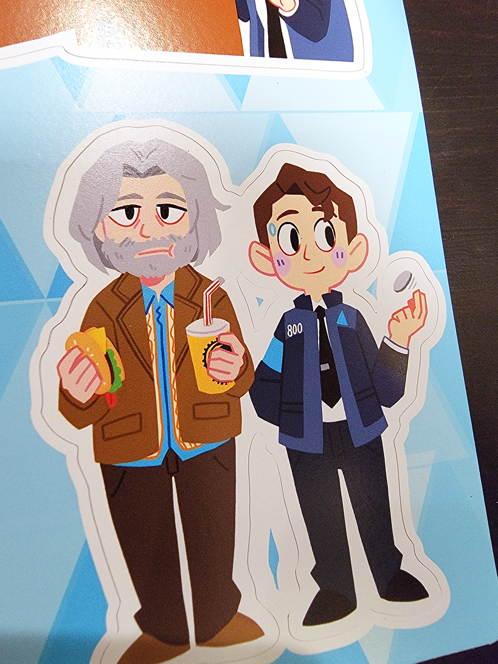 Detroit: Become HankCon Sticker Sheet
