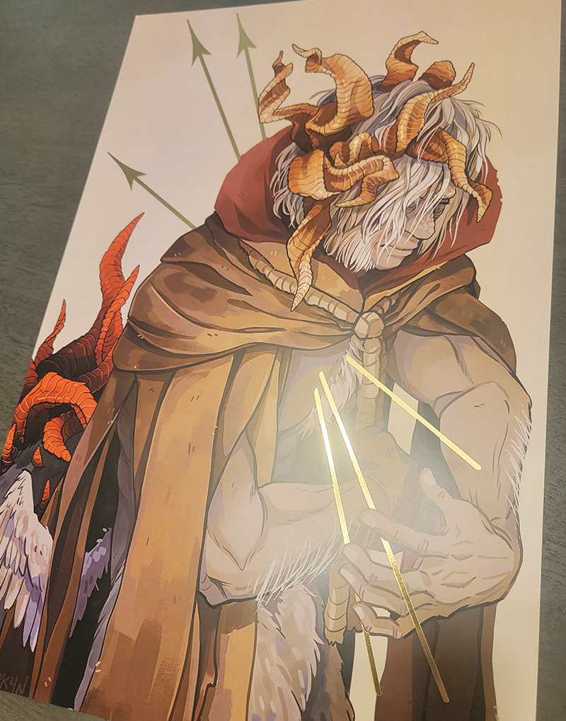 Omen King Print